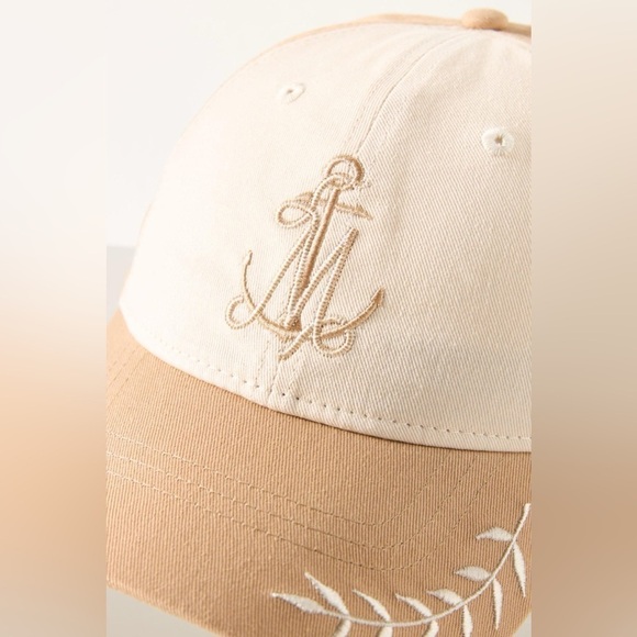 Anthropologie Monogram Cap (M) - Picture 2 of 4